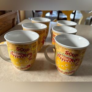 Vintage Soup Mugs
